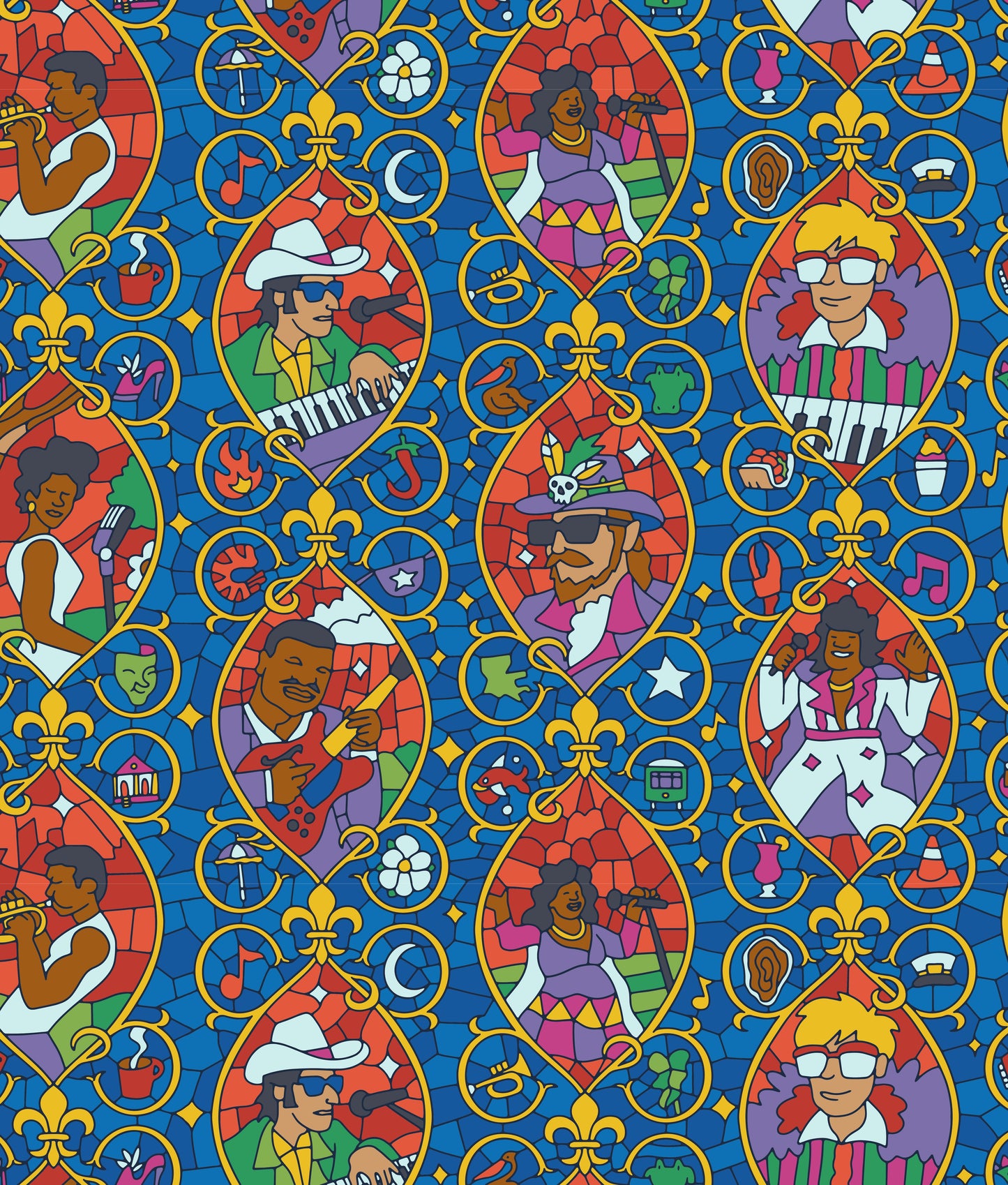 Experience both performance and style in the remarkably comfortable Stained Glass Performance Button Down. Crafted for active lifestyles, this shirt boasts breathable fabric equipped with moisture-wicking properties and advanced four-way stretch technology, ensuring you stay cool and agile. Its reinforced collar maintains its shape, complemented by wrinkle-free materials and UPF sun protection, making it ideal for crawfish boils, festivals, and other outdoor activities.