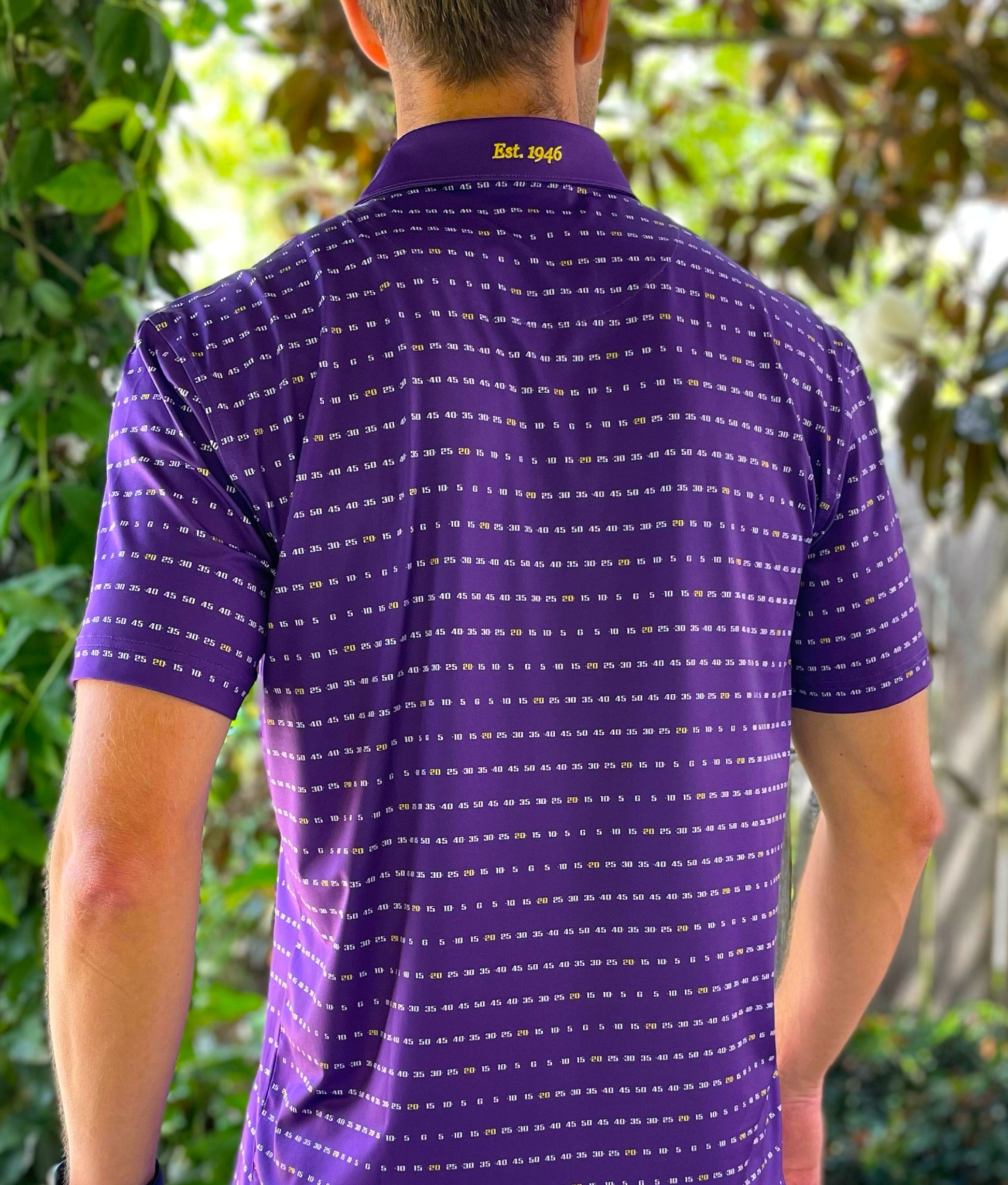 Experience both performance and style in the remarkably comfortable Every 5 polo from Alon. Embrace LSU tradition while looking and feeling your best!