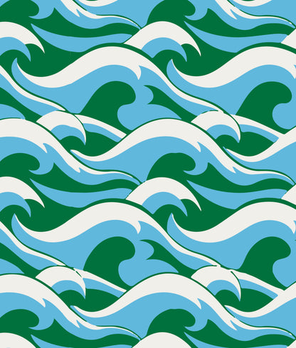 Merging school pride with timeless artistry, Alon's Wave polo reflects the dynamic energy of the Green Wave and offers a bold way to represent Tulane’s legacy.