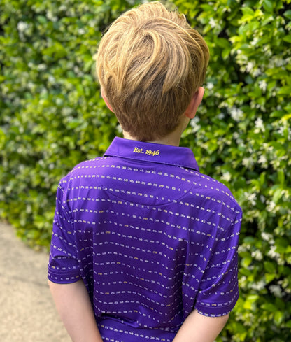Experience both performance and style in the remarkably comfortable Every 5 polo from Alon. Embrace LSU tradition while looking and feeling your best!